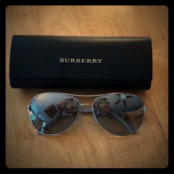 Burberry Accessories - Burberry Aviator Sunglasses